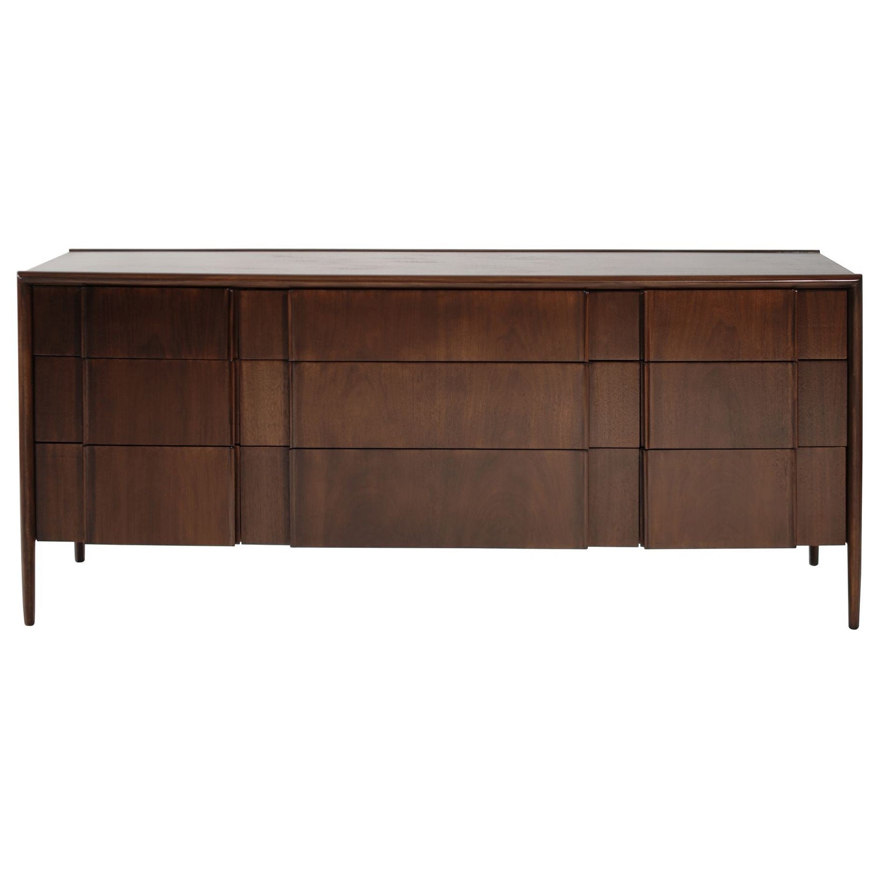 Walnut Dresser by Drexel, C. 1950s