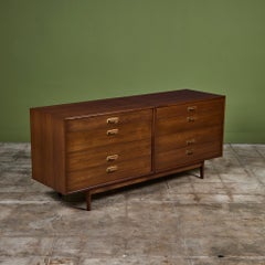 Walnut Dresser by Jens Risom