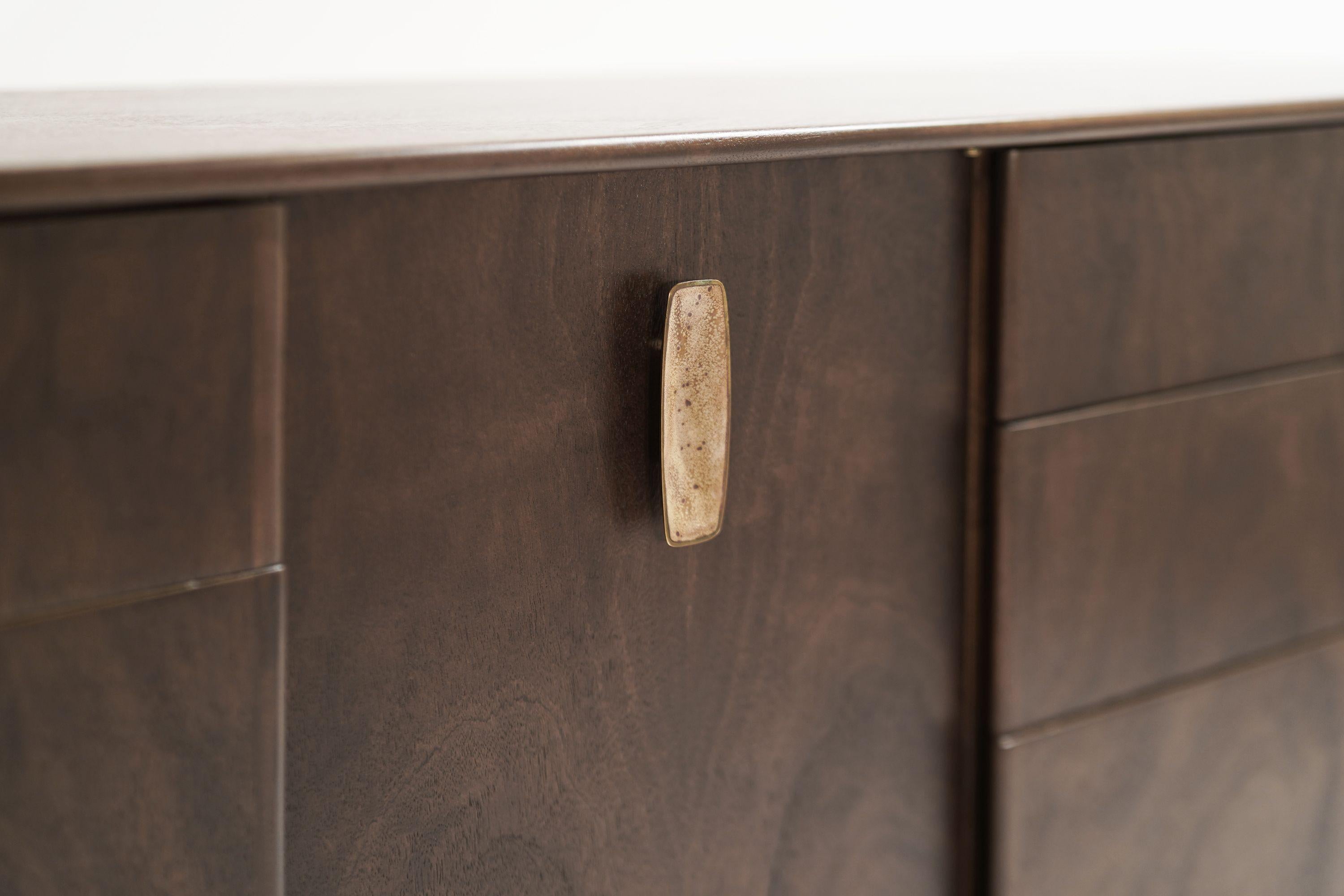 Walnut Dresser by John Stuart, 1950s 7