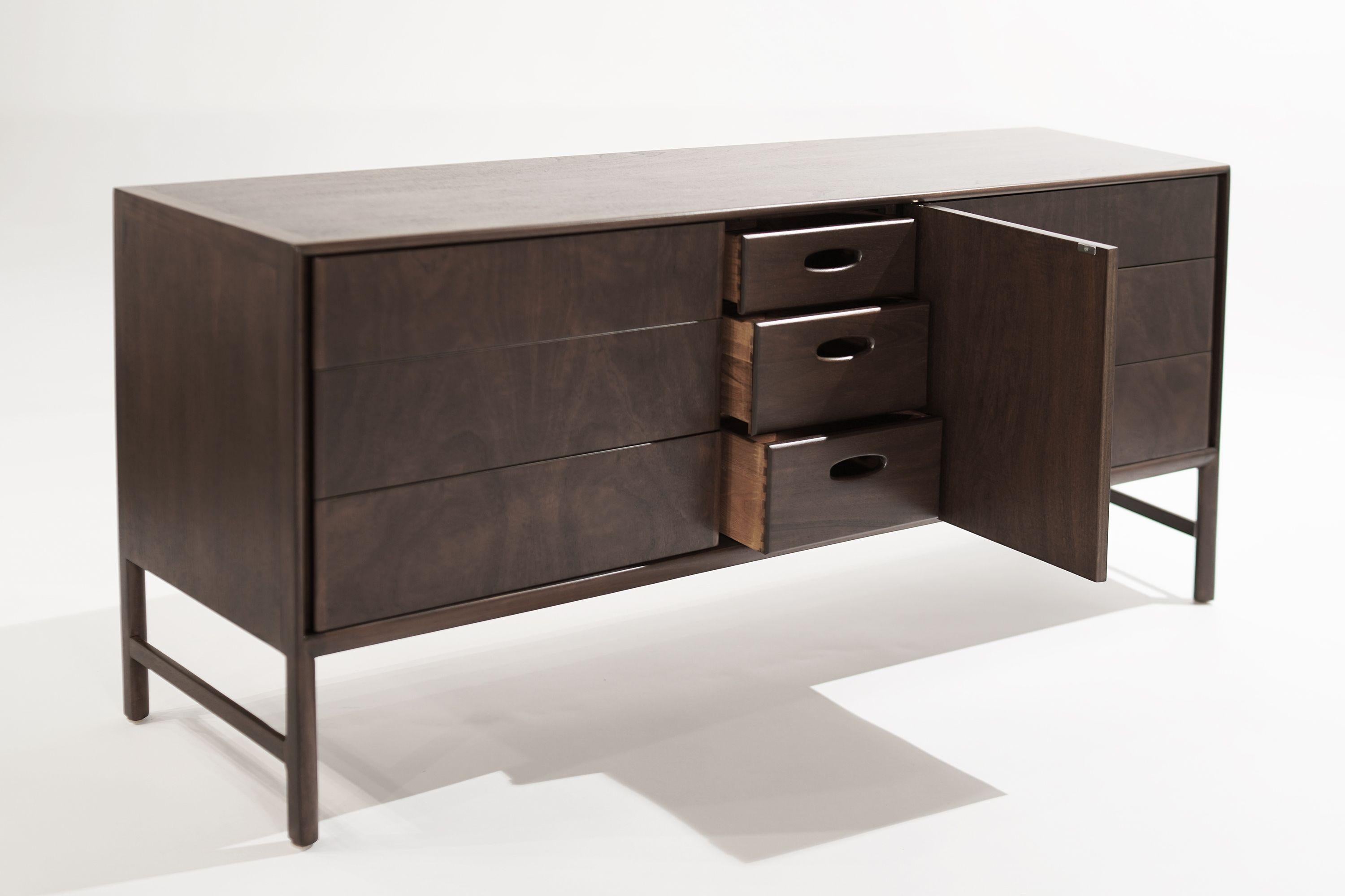 20th Century Walnut Dresser by John Stuart, 1950s