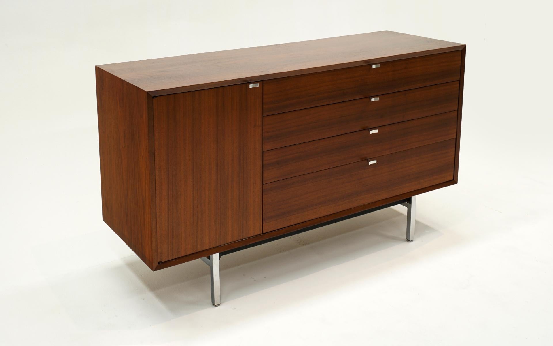 Mid-Century Modern Walnut Dresser / Storage Cabinet by George Nelson.  Beautiful Condition.