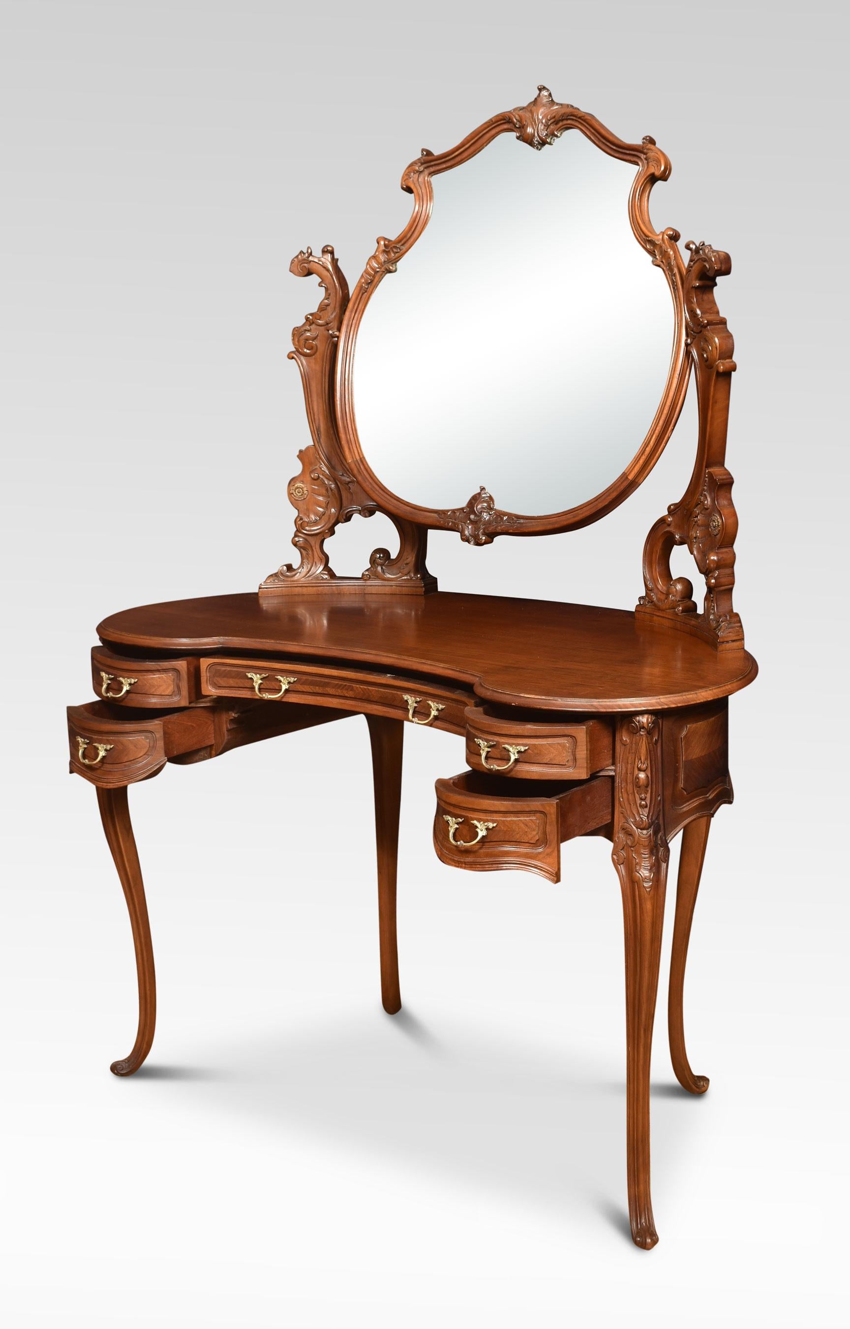 Walnut Dressing Table 2