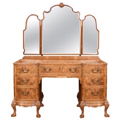 Antique Walnut Dressing Table