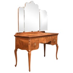 Antique Walnut Dressing Table