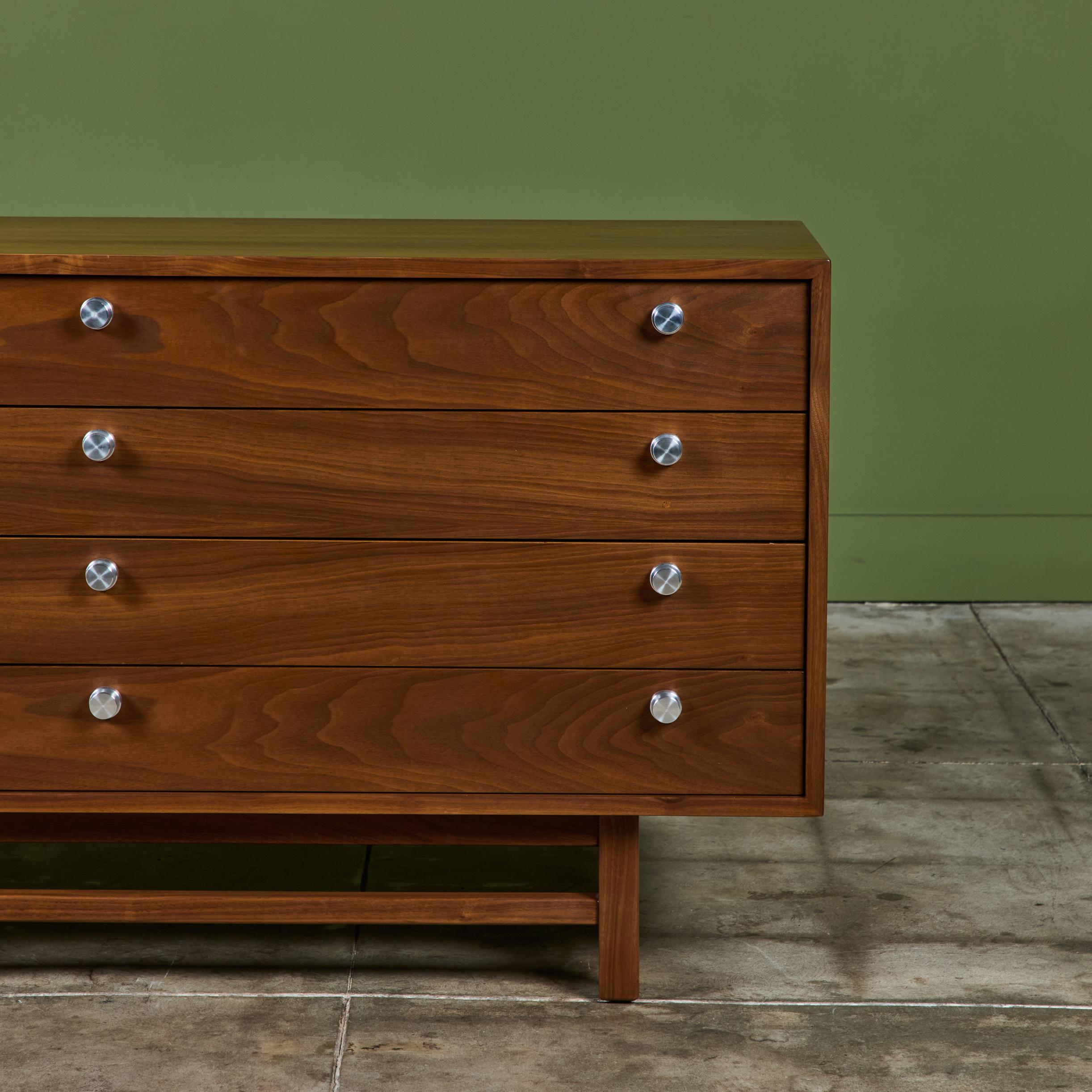 Walnut Eight Drawer Dresser 8
