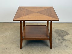 Walnut End Table by Edward Wormley for Dunbar