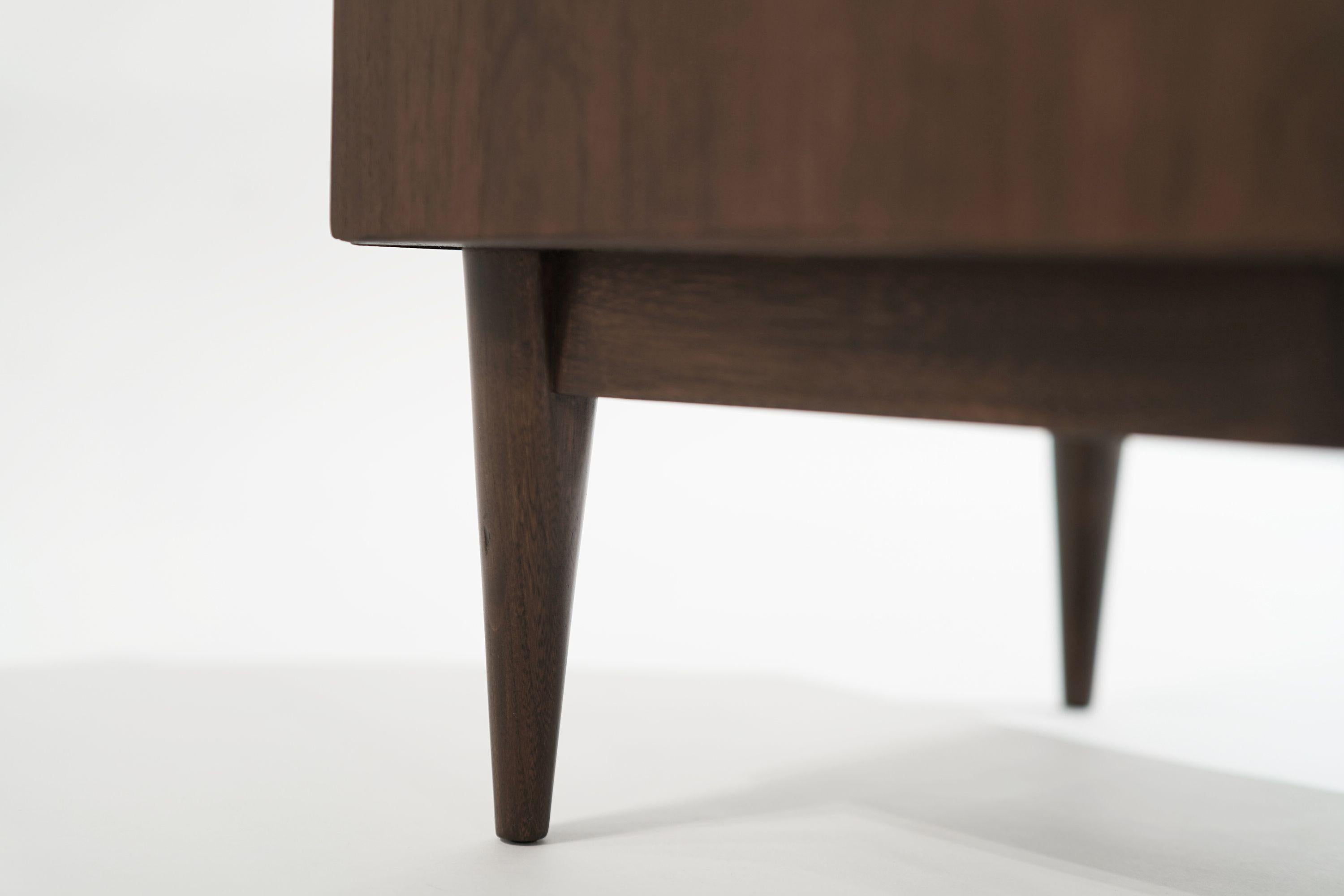Walnut End Table by Kent Coffey, 1950s For Sale 10
