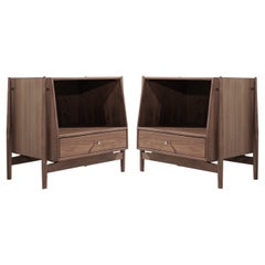 Walnut End Tables by Kipp Stewart