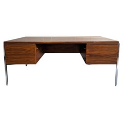 Walnut Executive Desk by Alexis Yermakov for Stow Davis