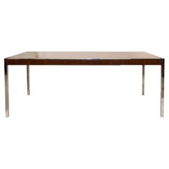 Used Walnut Executive Desk in the Style of Richard Schultz for Knoll