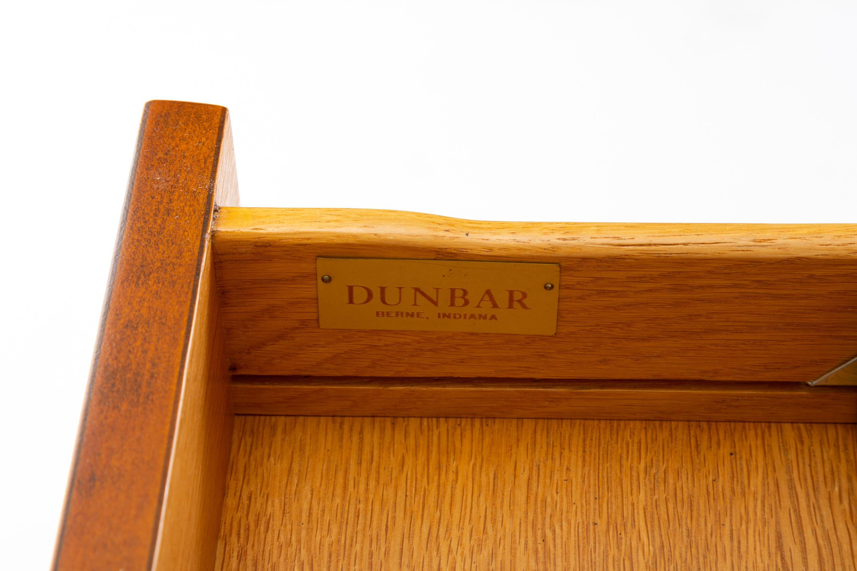 Walnut Executive Desk with Rosewood and Brass Details, Edward Wormley for Dunbar 6