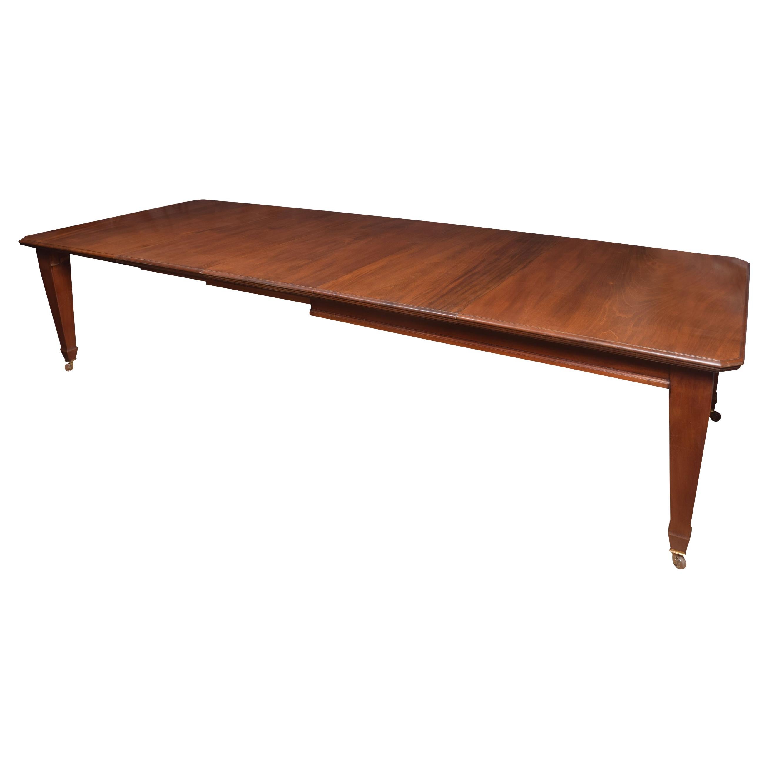 Walnut Extending Dining Table For Sale