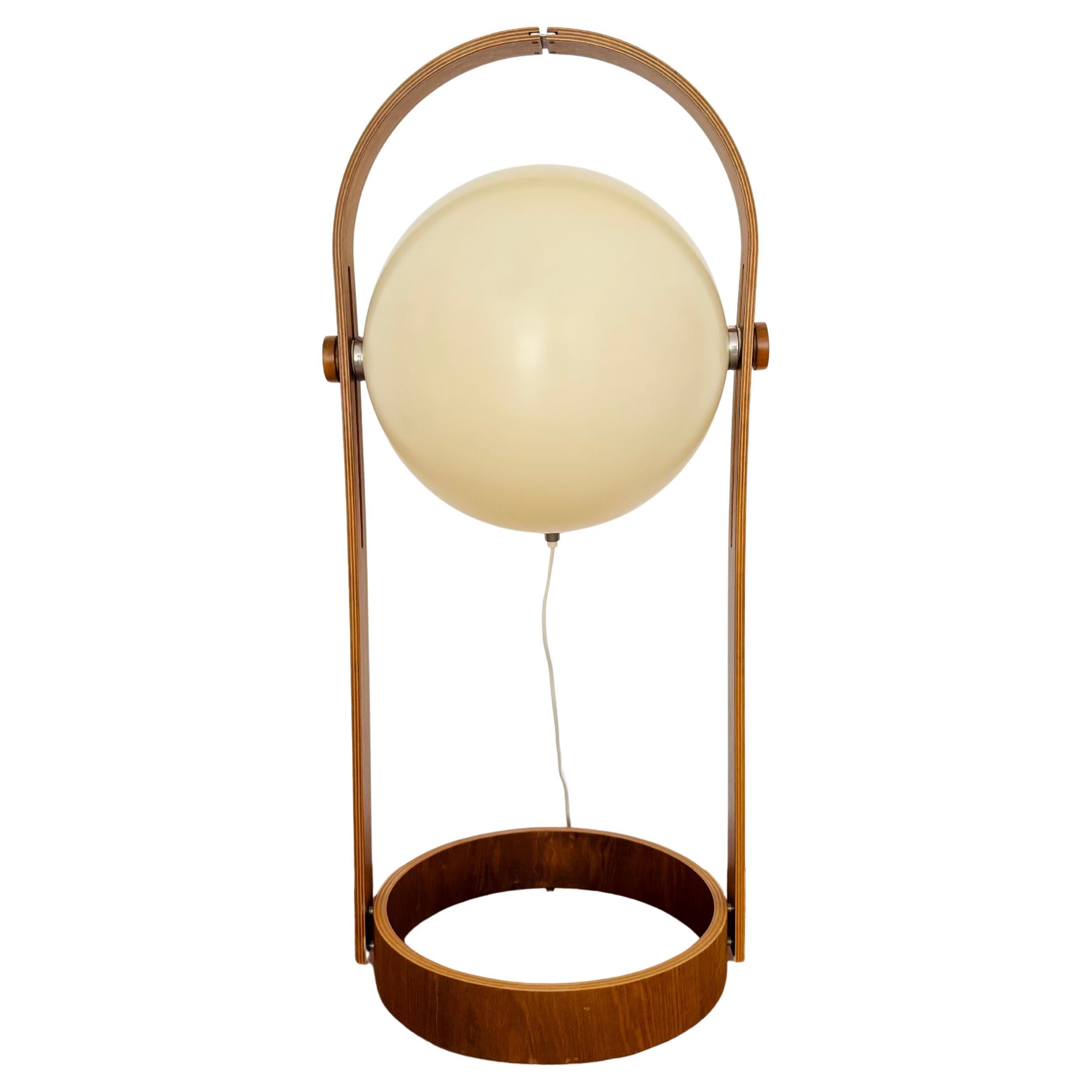 Walnut Floor Lamp by Temde