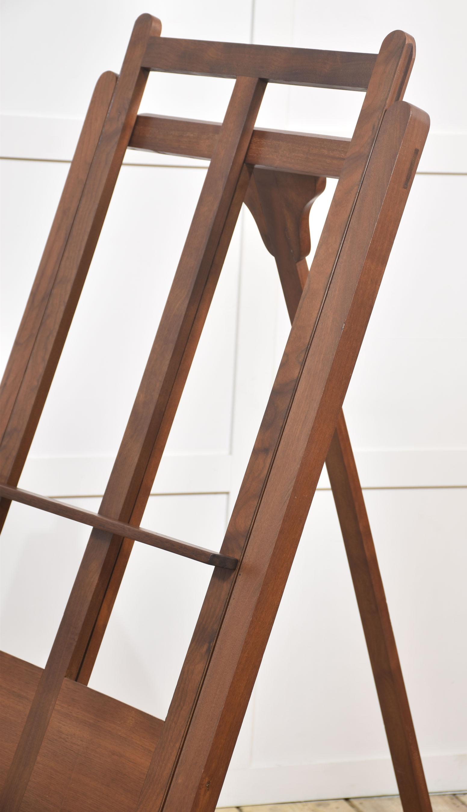 Walnut Folding Artists Easel For Sale 4