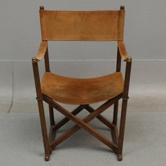 Walnut Folding Chair MK16 Mogens Koch for Interna