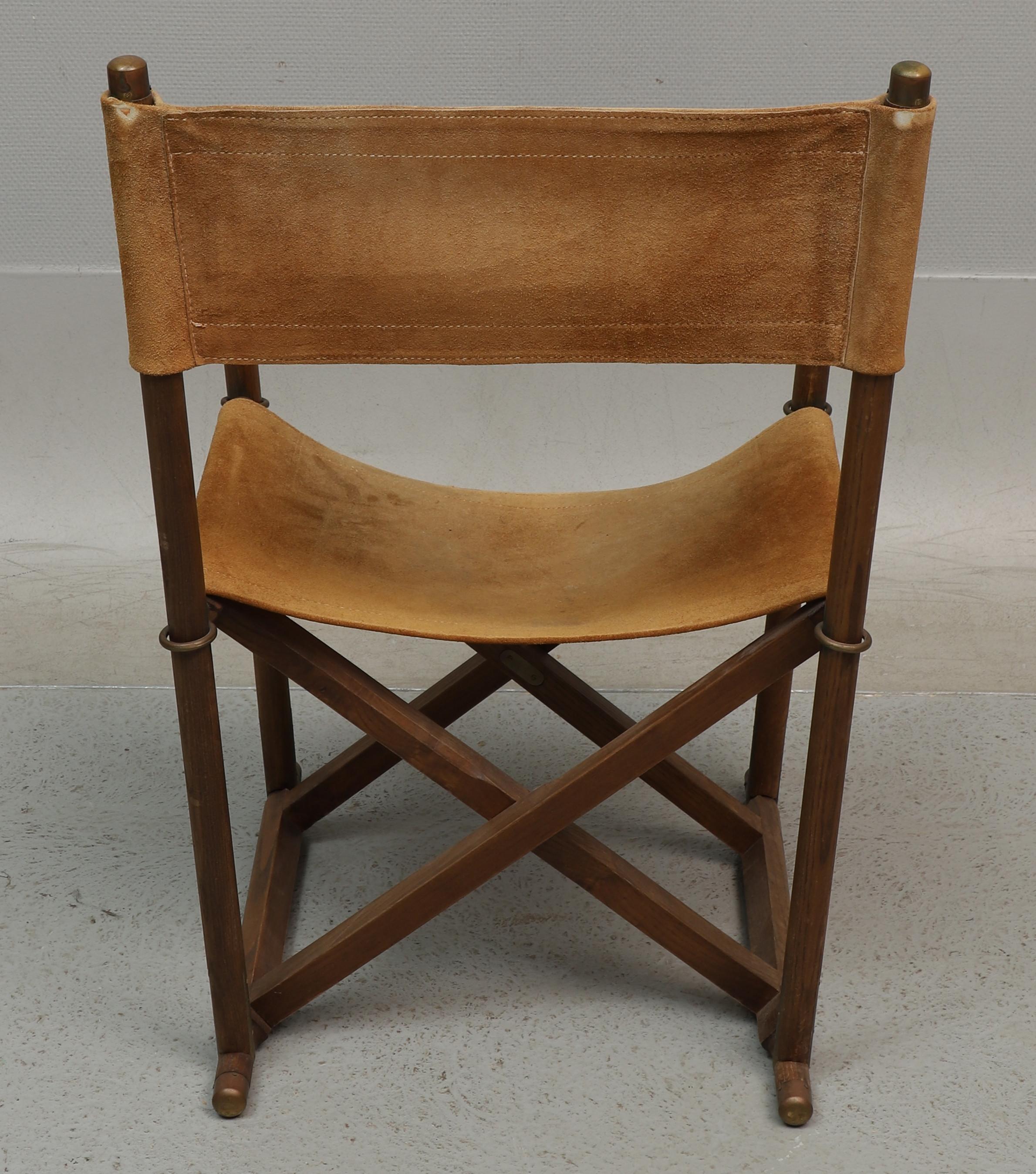 Sedia Foldes in noce MK16 Mogens Koch per Interna In condizioni discrete in vendita a Vienna, AT