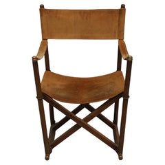 Walnut Folding Chair MK16 Mogens Koch for Interna
