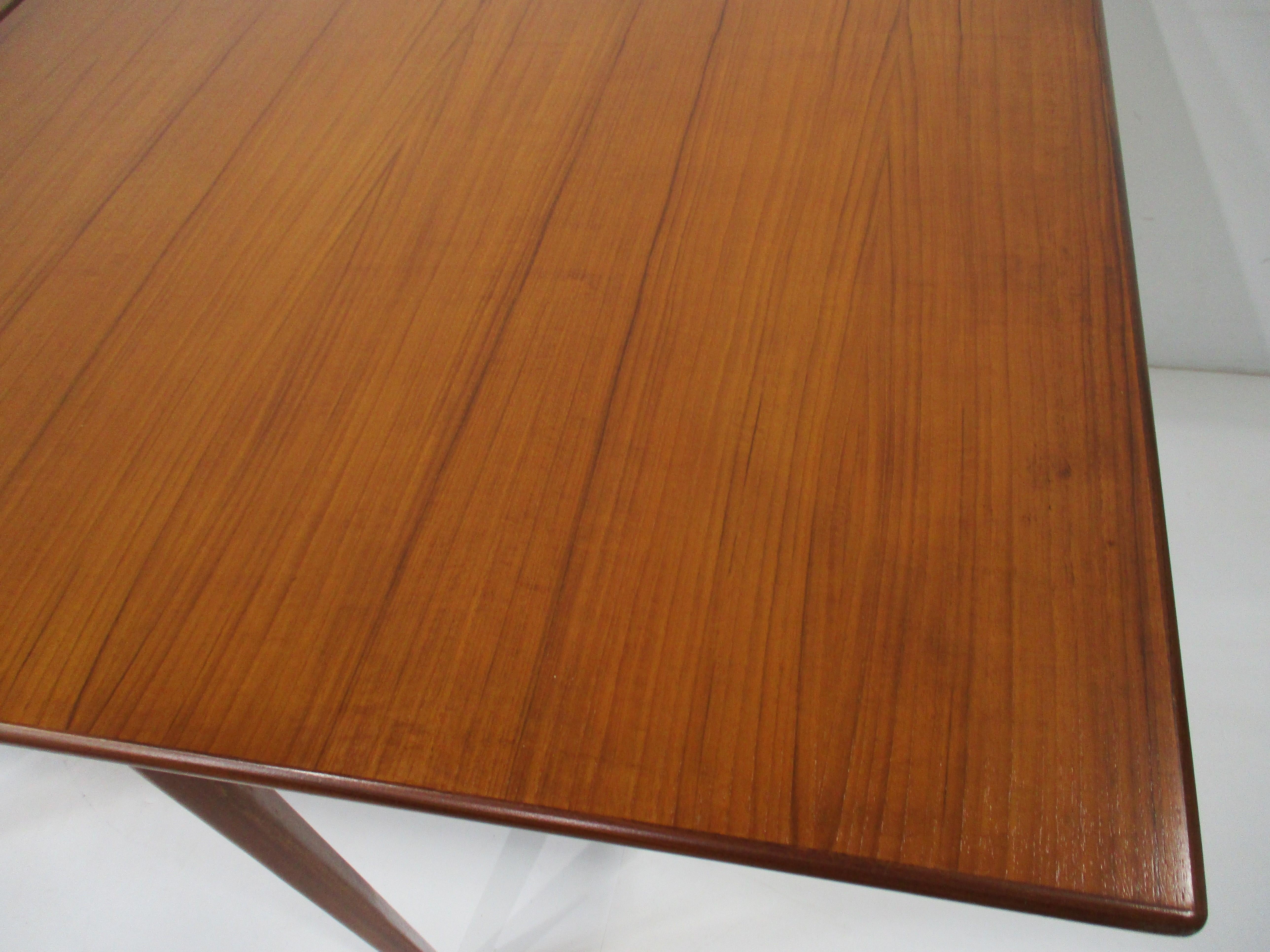 Dunbar styled Walnut Folding Dining / Game Table For Sale 2