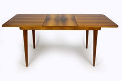 Walnut Folding Dining Table by Jindřich Halabala for Mier, 1940s