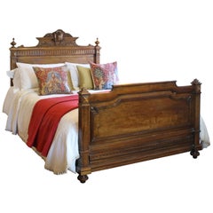 Antique Walnut French Bed - WK108
