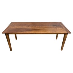 Walnut french farmhouse table, 1950's