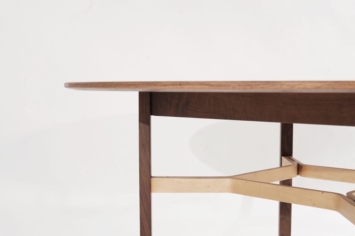 Walnut Games Table by Lewis Butler for Knoll, 1950s For Sale 3