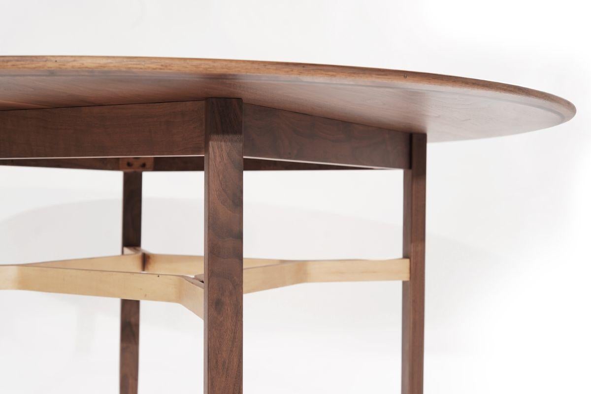 Walnut Games Table by Lewis Butler for Knoll, 1950s For Sale 2