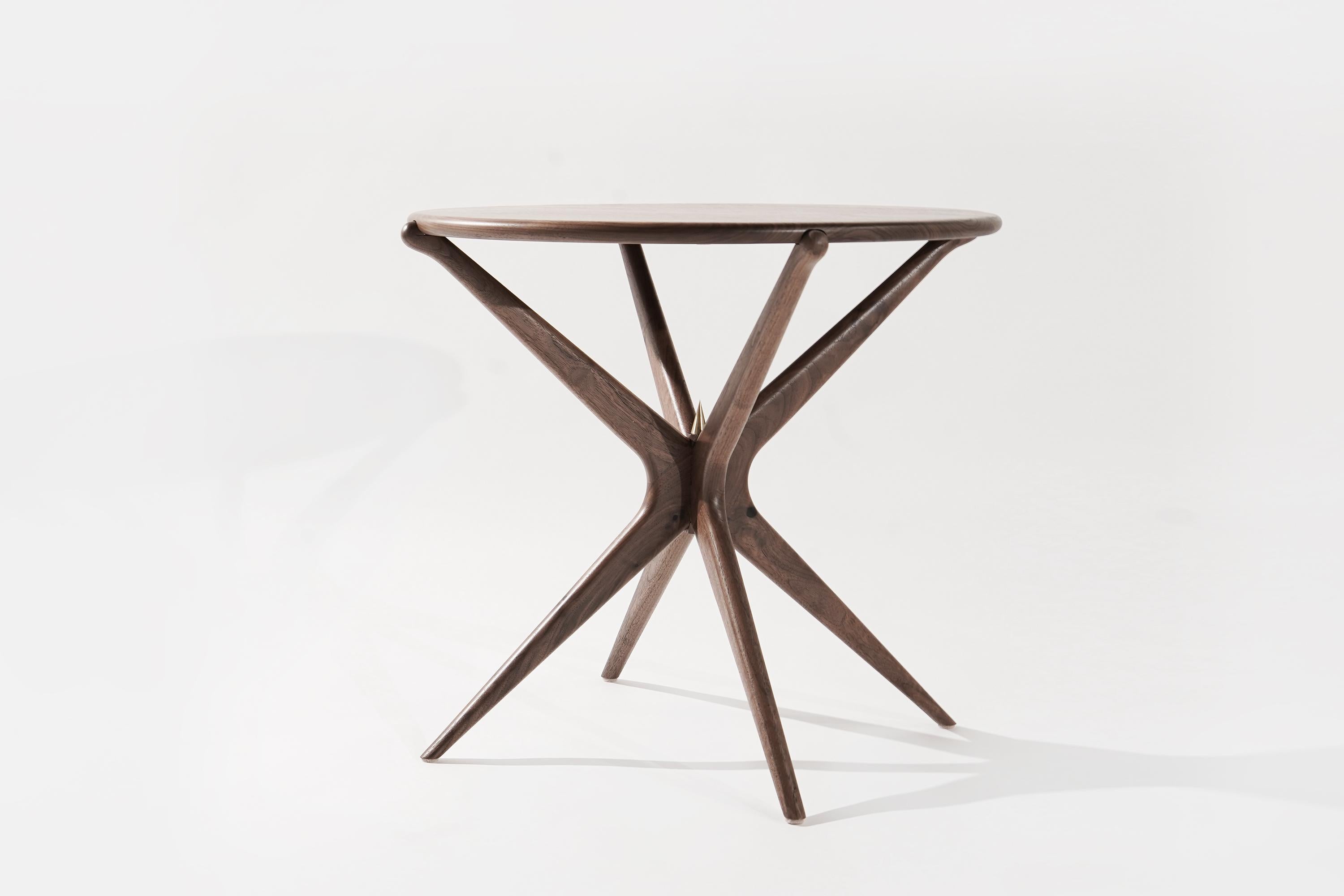 American Walnut Gazelle V2 Occasional Table by Stamford Modern For Sale