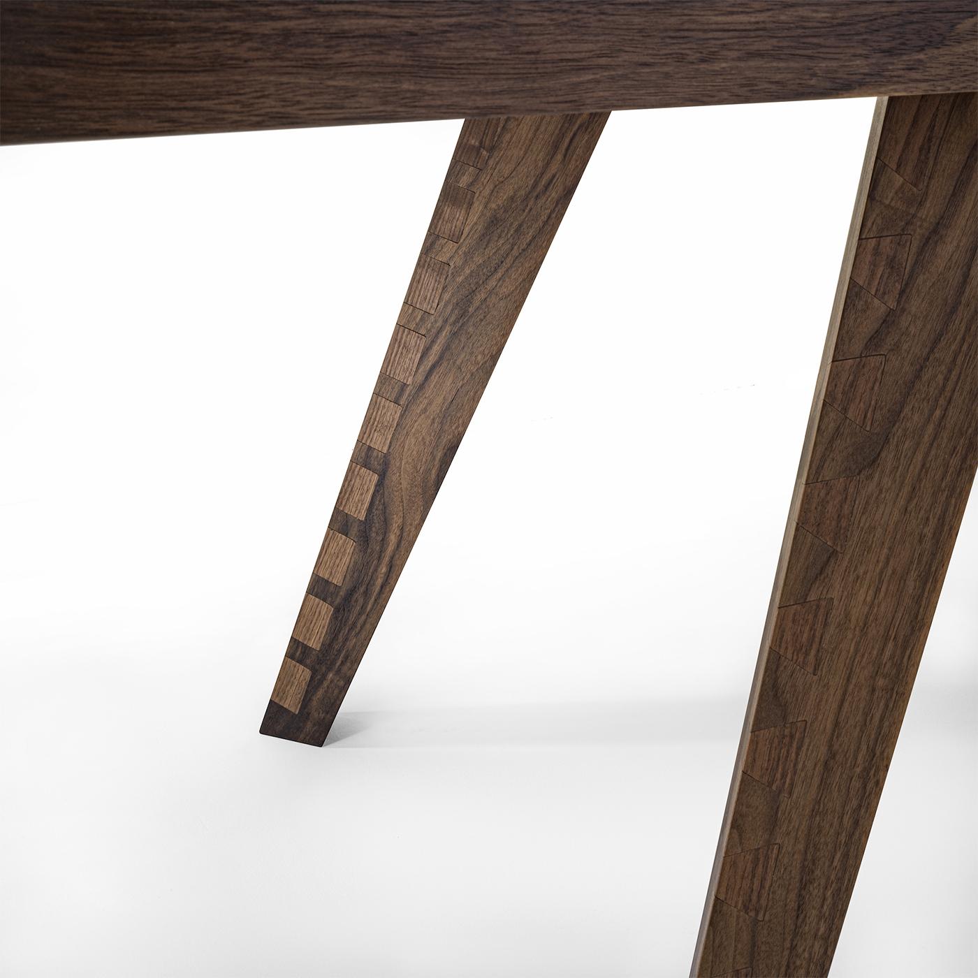 Contemporary Walnut Grove Table For Sale