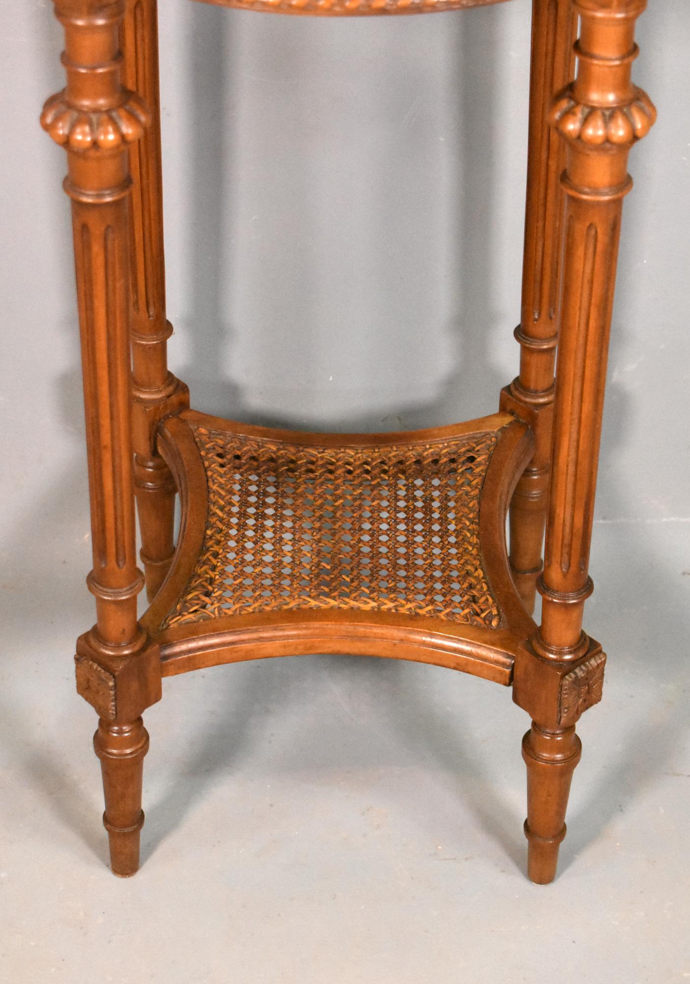 Walnut Gueridon Side Table Directoire Period For Sale 2
