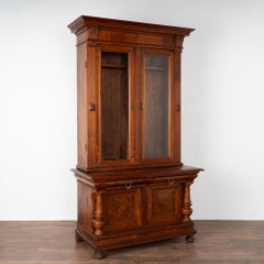 Walnut Gun Cabinet, Denmark circa 1890