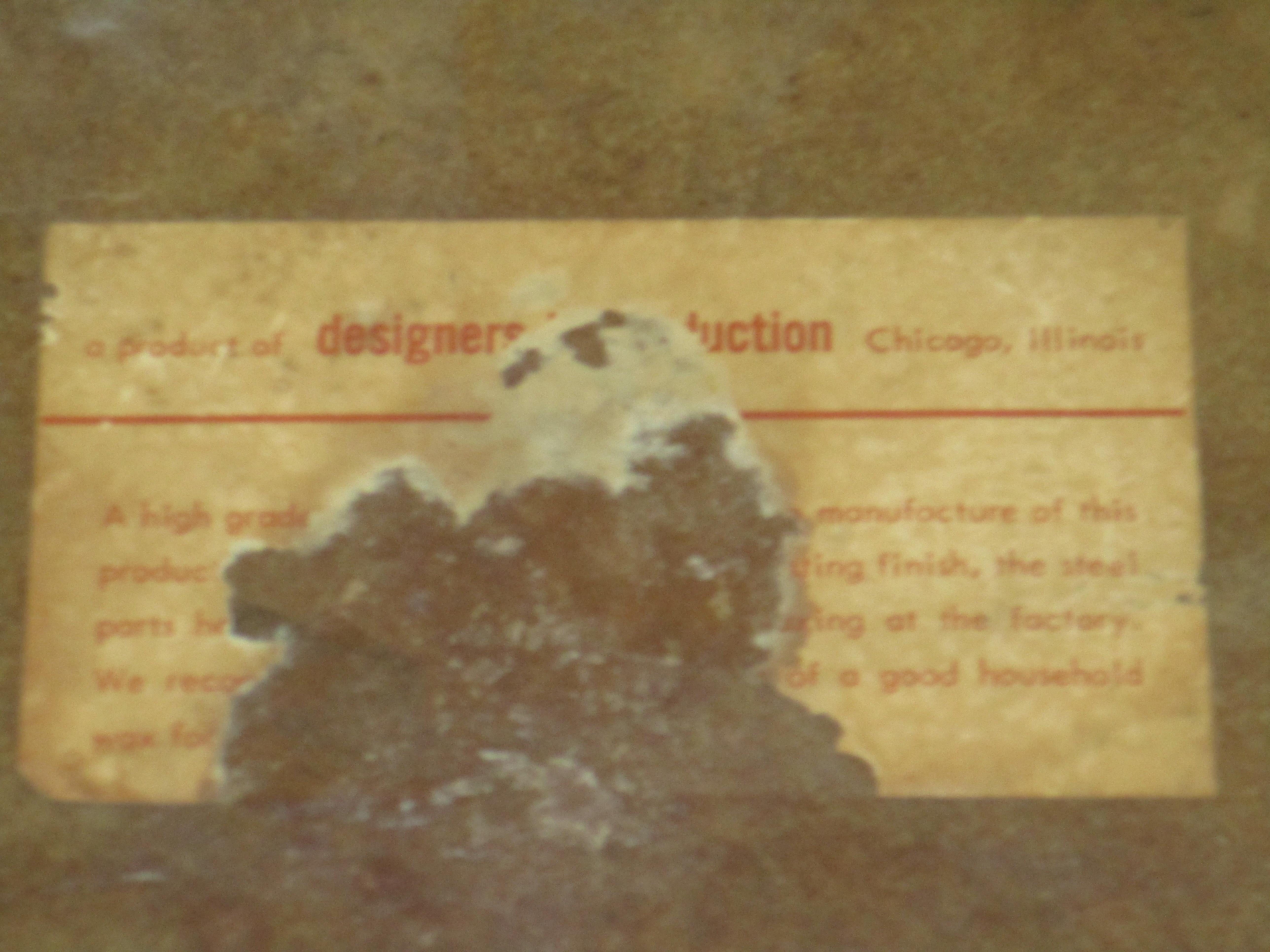 Walnut Hairpin Leg Side Tables in the Style of Knoll 1