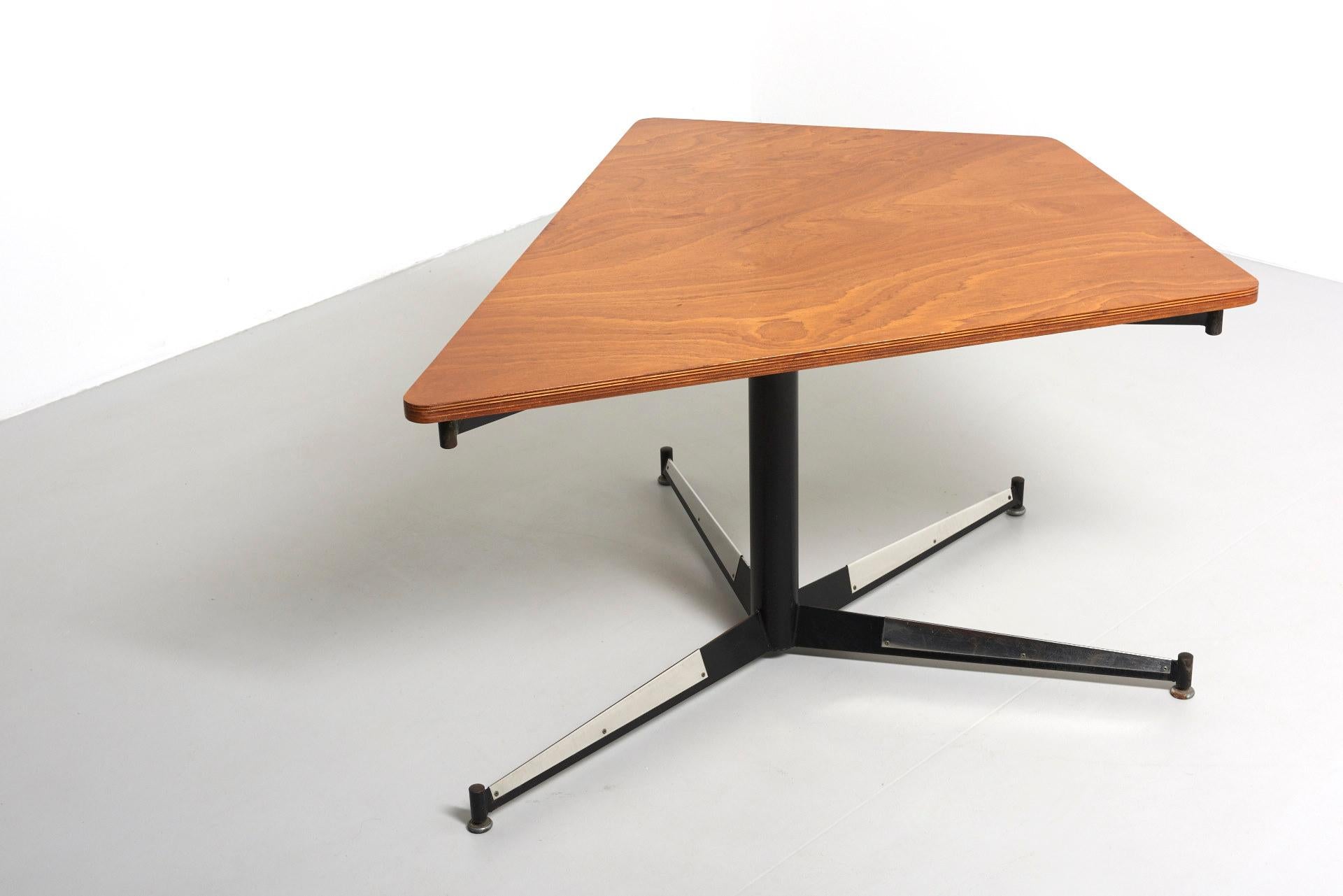 Mid-Century Modern Walnut HBK table by Willy Van Der Meeren