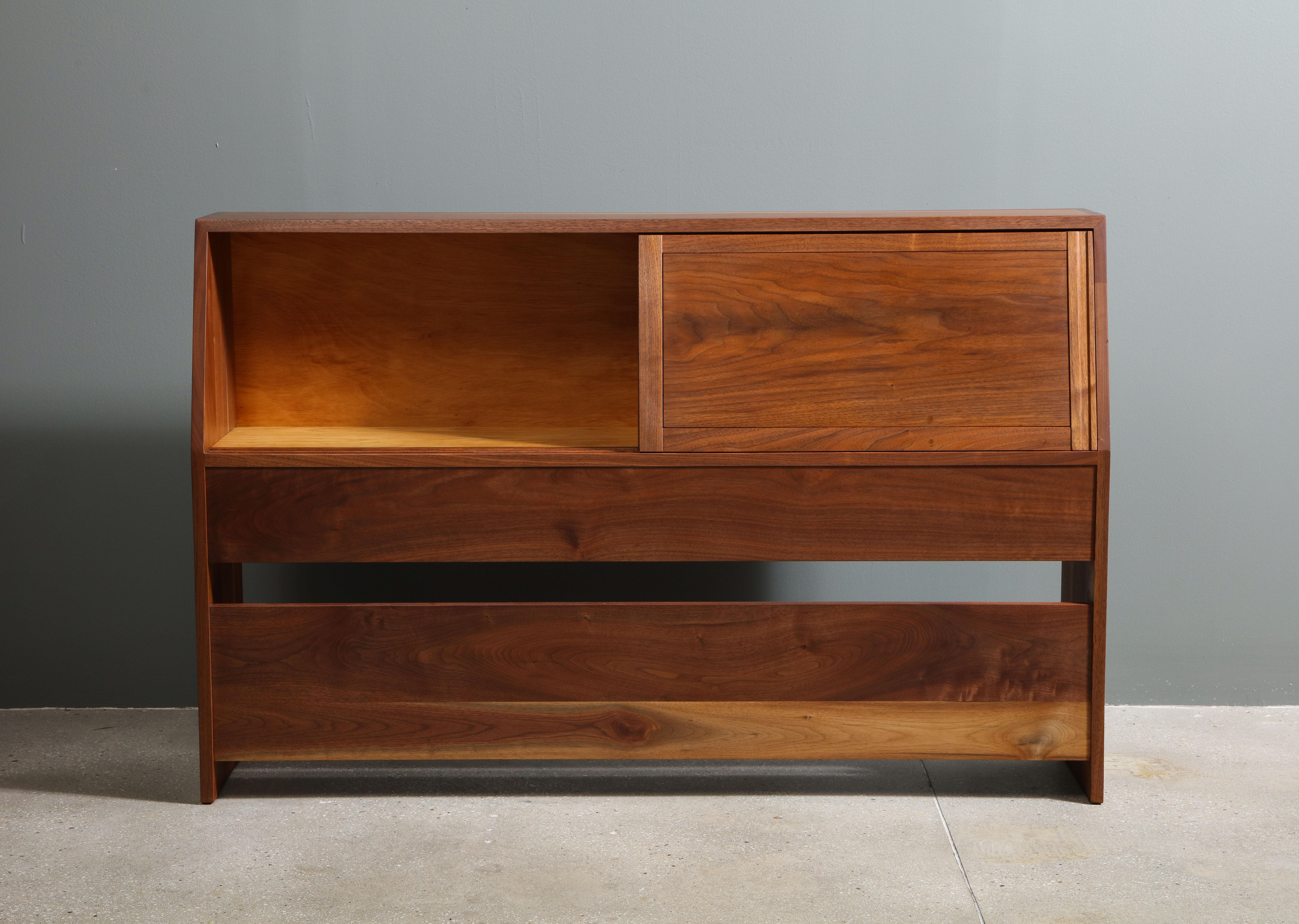 American Craftsman Walnut Headboard by George Nakashima