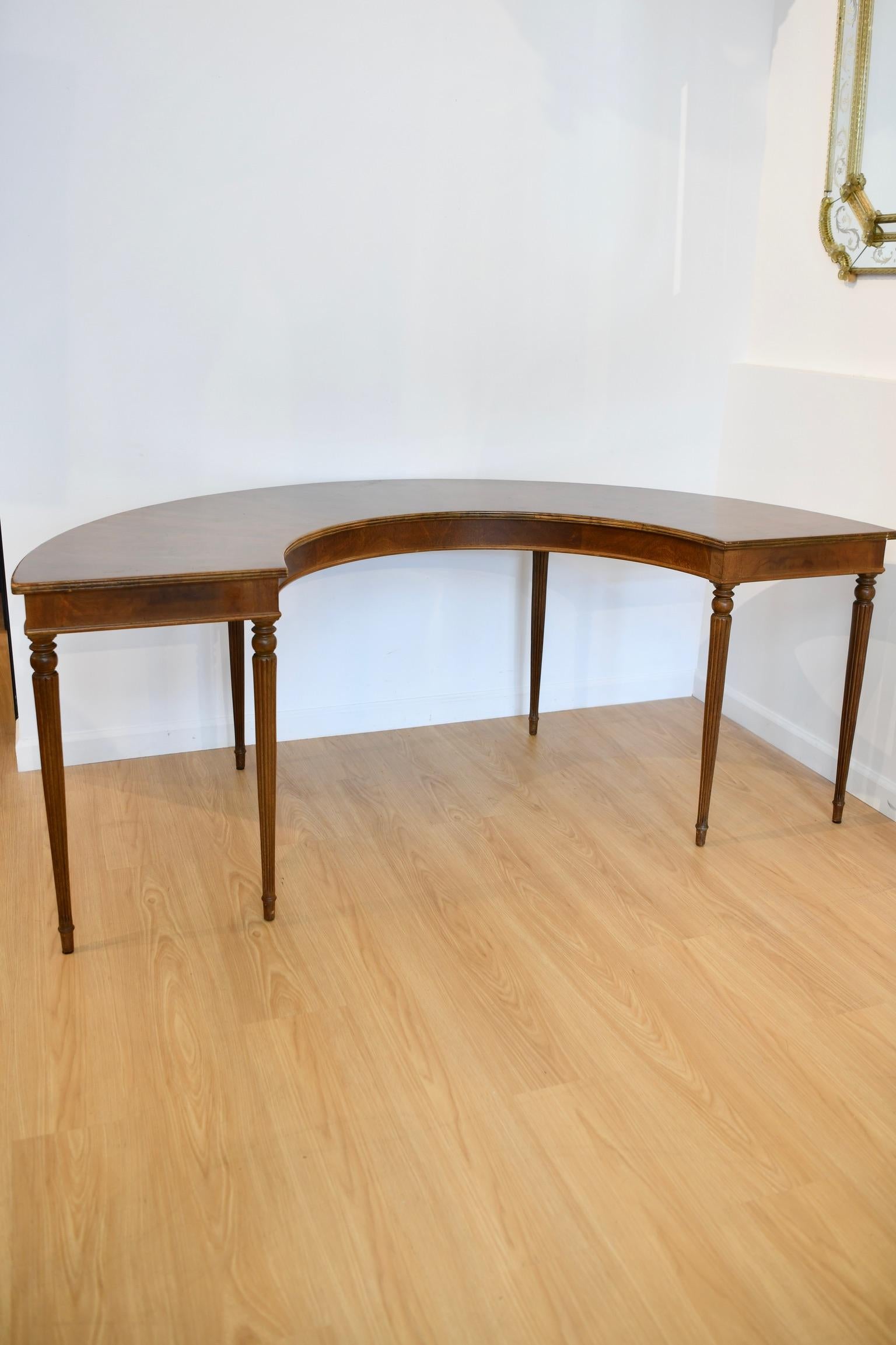Walnut Hunt Table For Sale 6