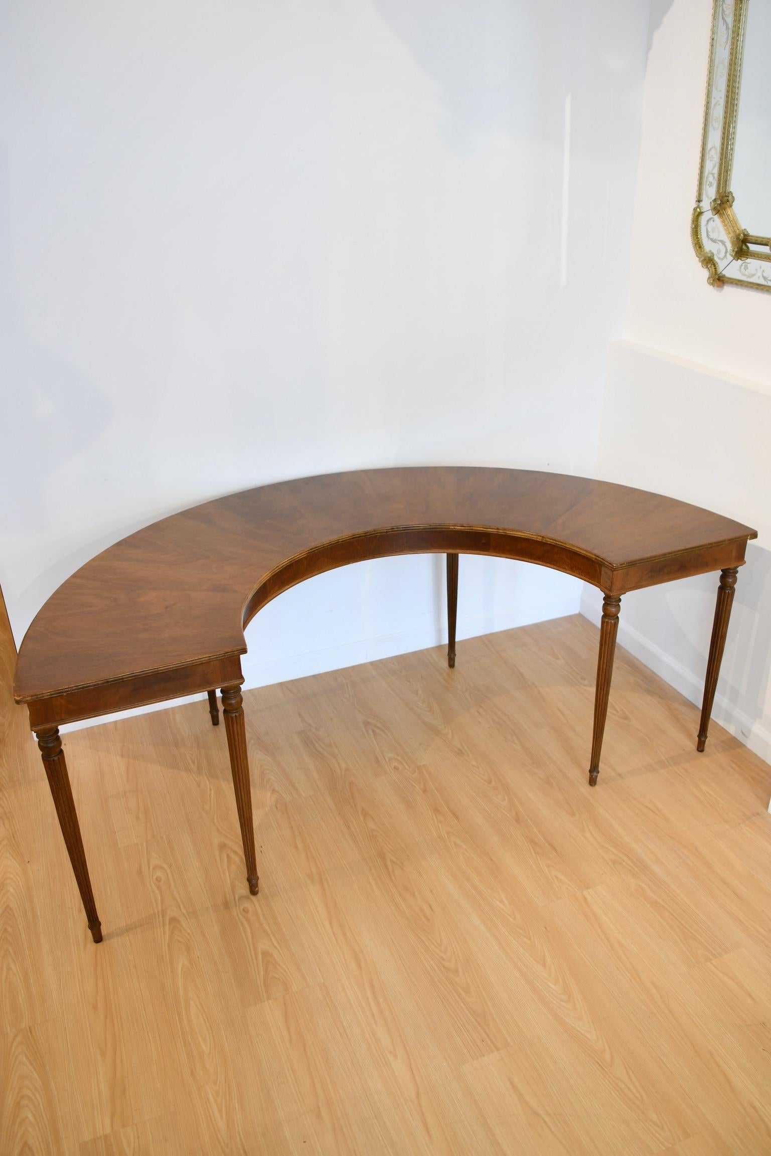 Walnut Hunt Table For Sale 7