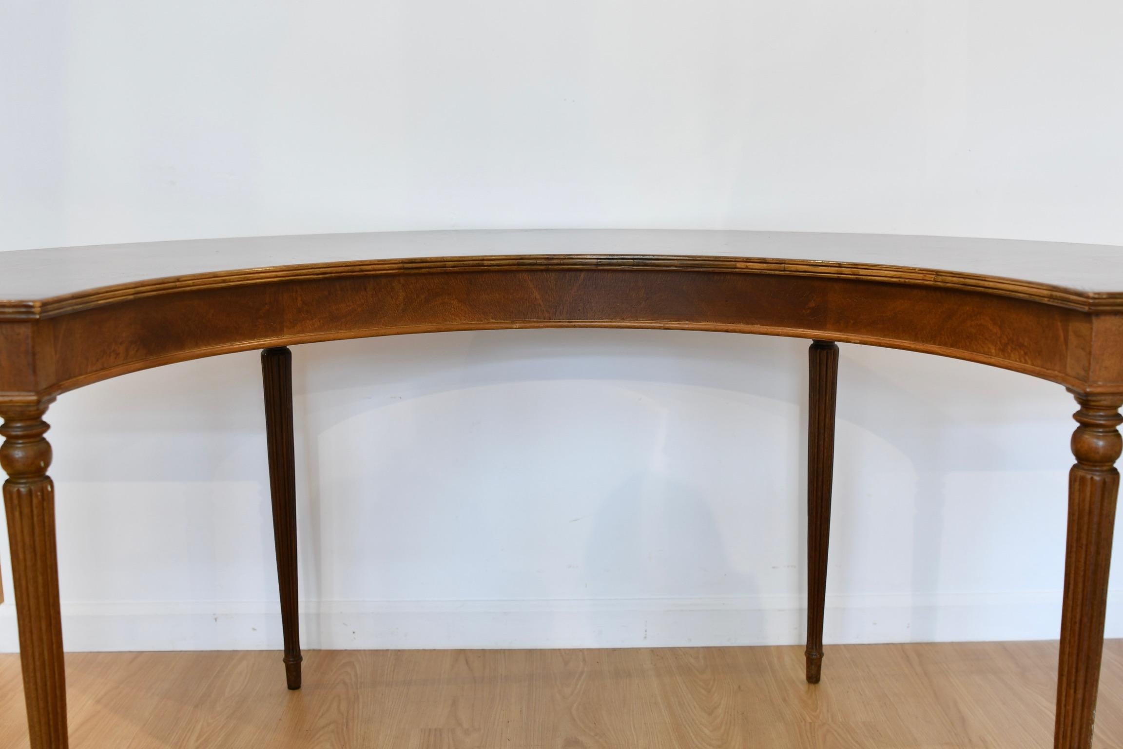 Walnut Hunt Table For Sale 9