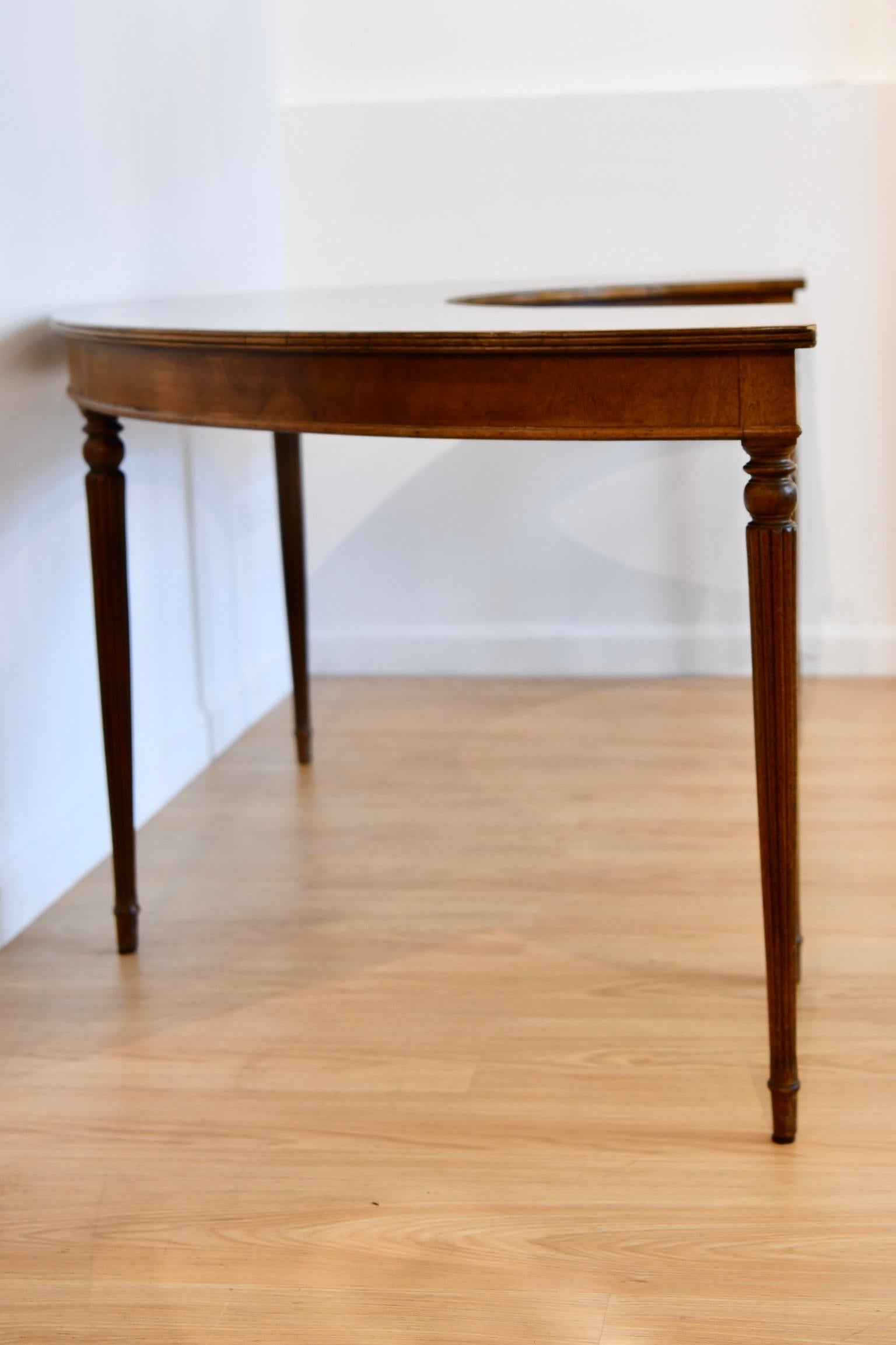 Walnut Hunt Table For Sale 11