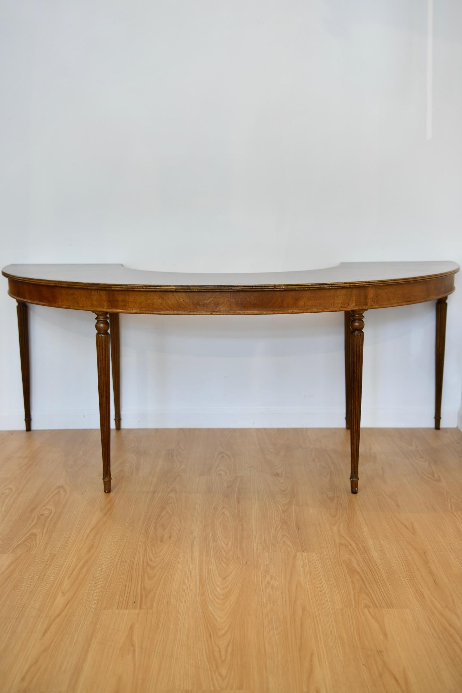 Walnut Hunt Table For Sale 12