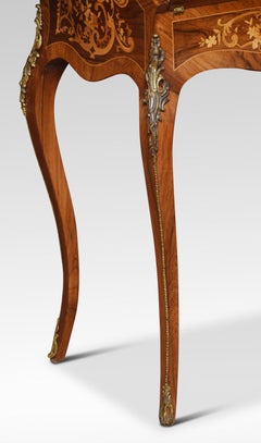 Walnut Inlaid Bureau de Dame