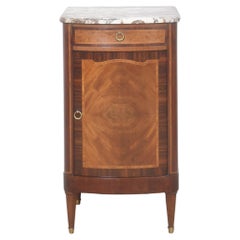 Antique Walnut inlaid side cabinet