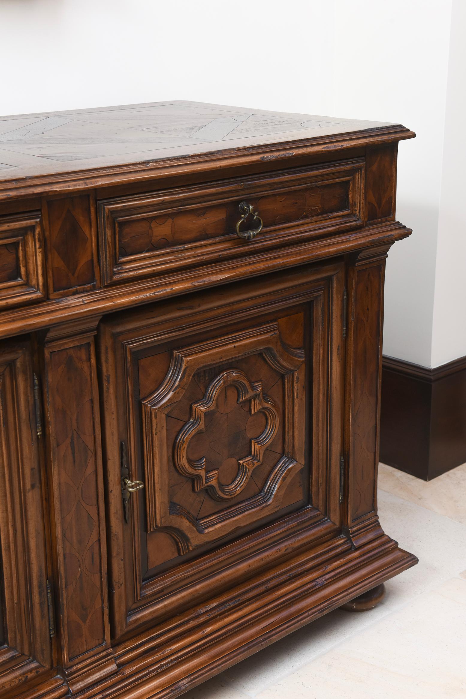 Walnut (Jacaranda) Sideboard by Bussandri, Early 21st Century, Italian For Sale 7