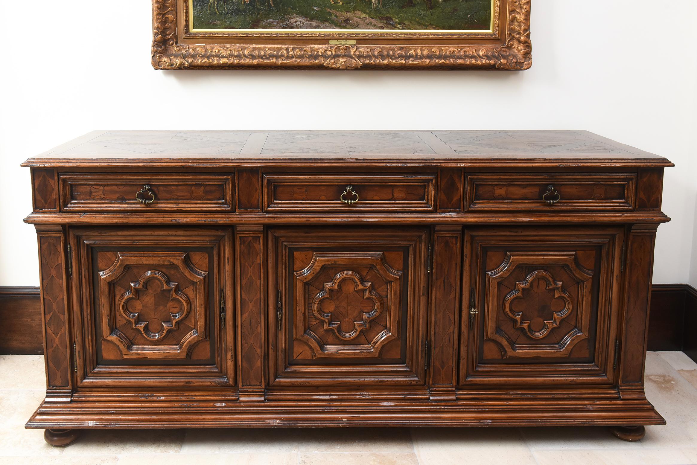 Walnut (Jacaranda) Sideboard by Bussandri, Early 21st Century, Italian For Sale 4