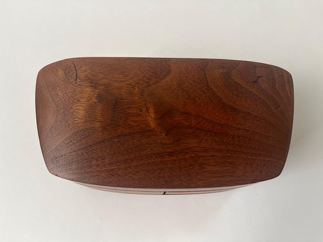Walnut Jewelery Box For Sale 2