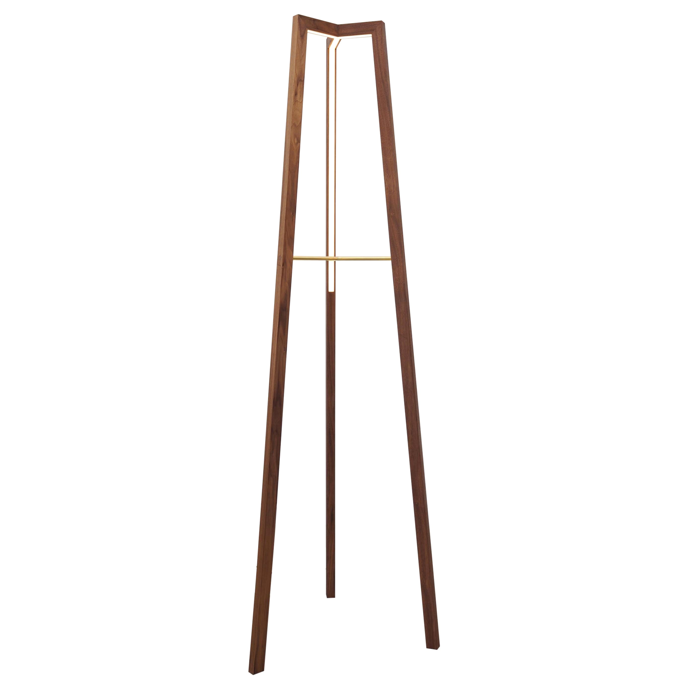 Lampadaire Walnut Junction par Hollis & Morris