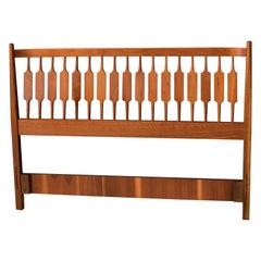 Walnut Kipp Stewart & Stewart McDougall Drexel Declaration Full Headboard