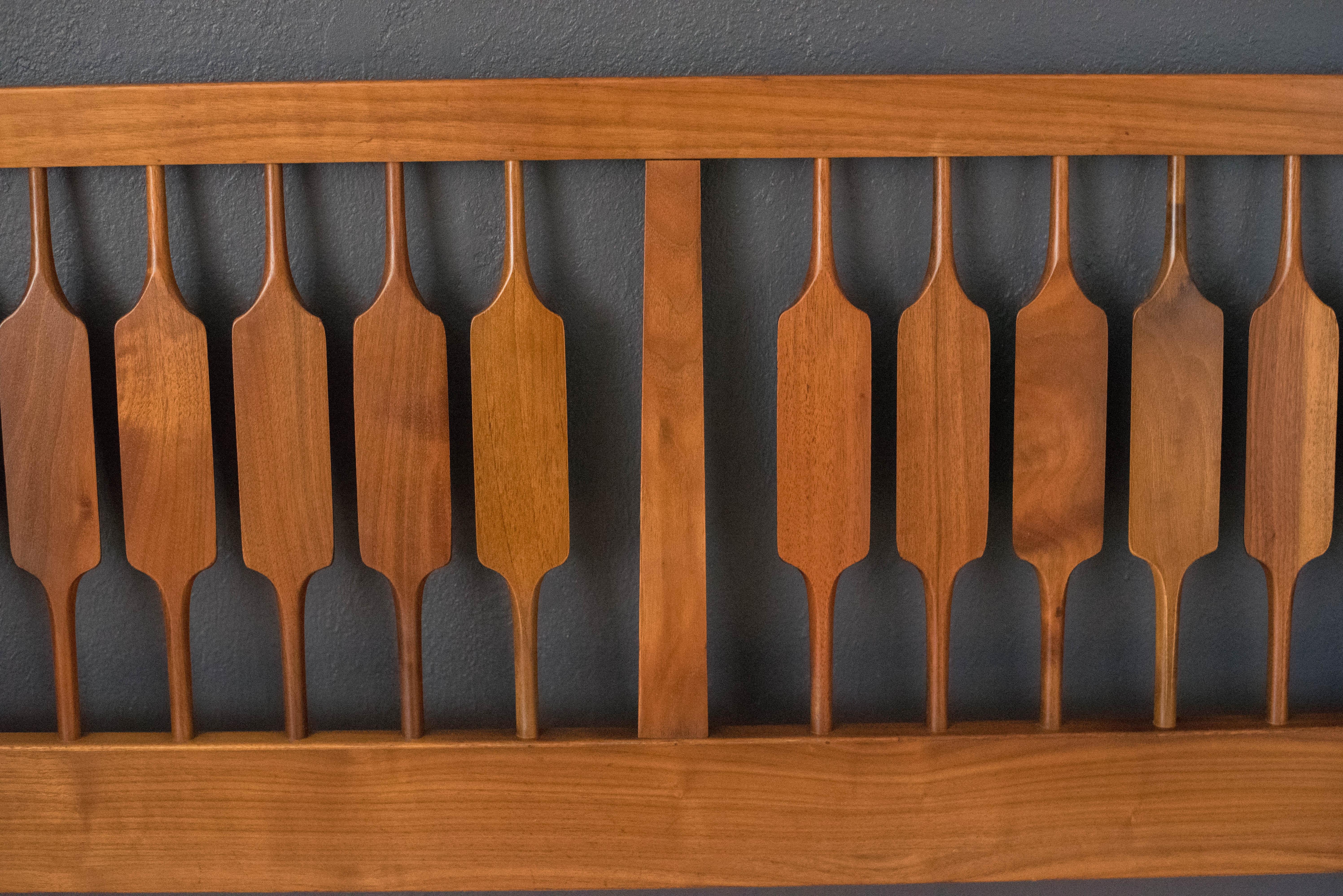 American Walnut Kipp Stewart & Stewart McDougall Drexel Declaration King Headboard