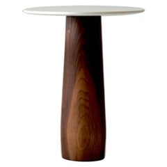 Walnut Large Bedford Side Table by Hollis & Morris