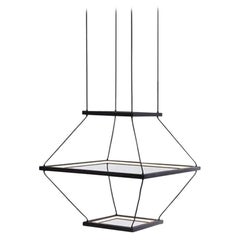 Walnut Large Lantern Pendant by Hollis & Morris