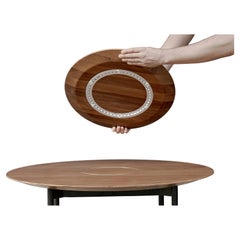 Walnut Lazy Susan, Crawford 500